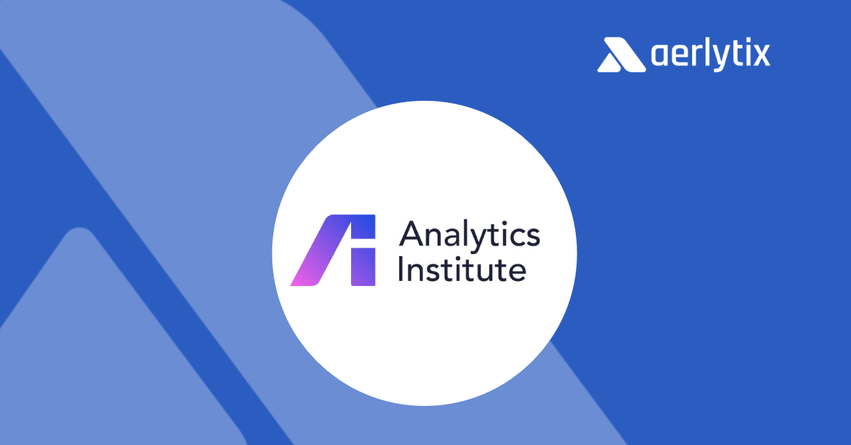 Aerlytix joins the Analytics & AI Institute