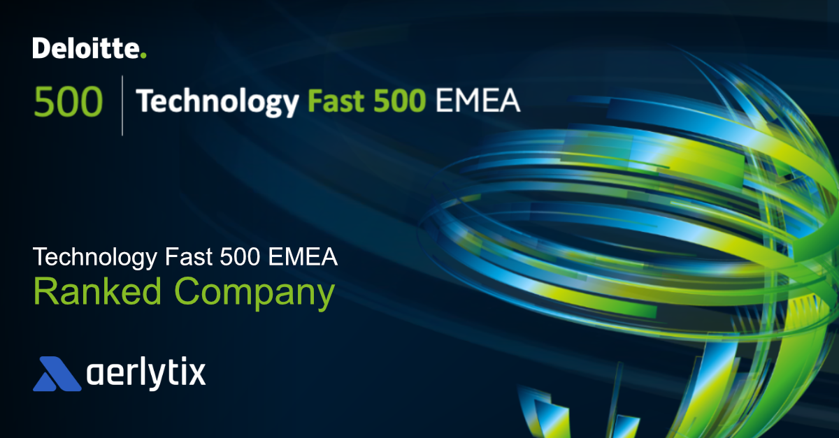 Aerlytix ranks in the Deloitte Technology Fast 500 EMEA
