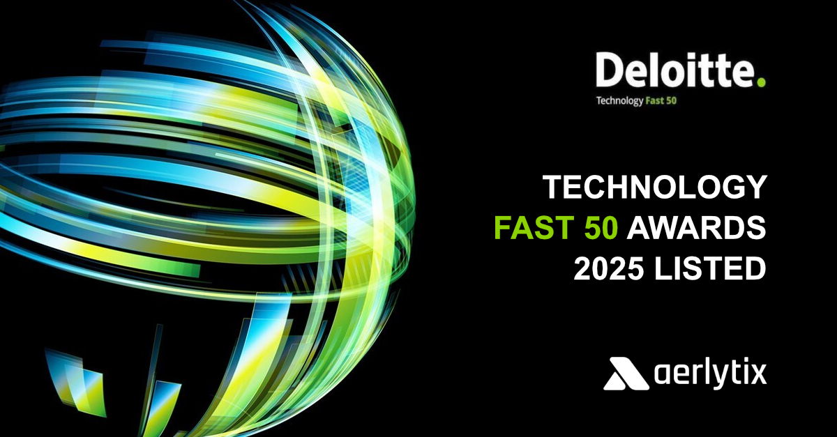Aerlytix listed in the 2025 Technology Fast 50 Awards