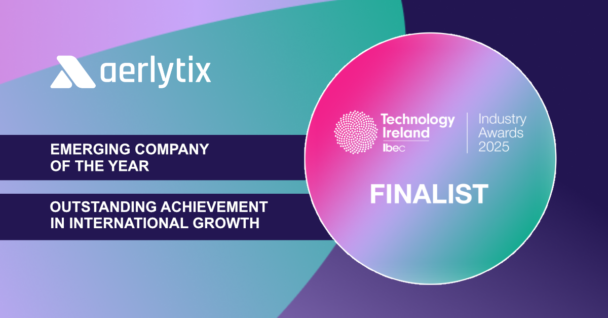 Aerlytix shortlisted twice in the Technology Ireland Awards 2025
